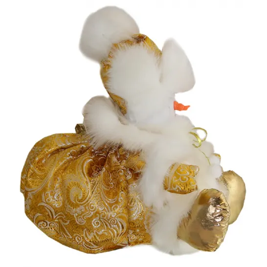 Сладкий новогодний подарок Снеговик с мешком 1000 грамм премиум